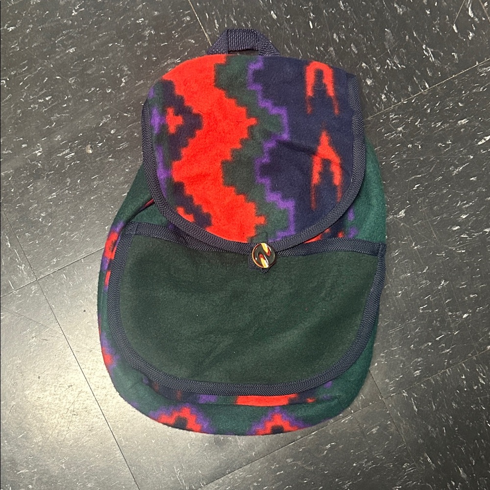 Colorful Patterned Women's Backpack